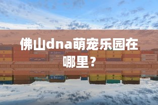 佛山dna萌宠乐园在哪里？